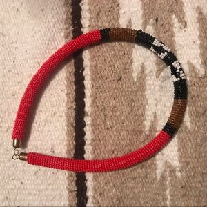 East African beaded necklace